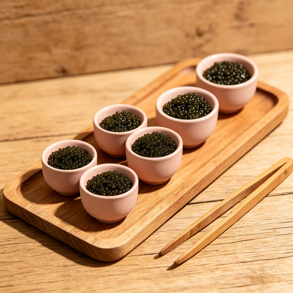 Premium Sturgeon Caviar, Gourmet Black Fish Roe