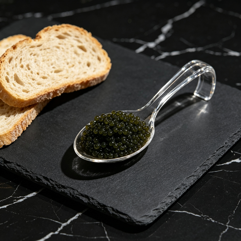 Premium Sturgeon Caviar, Gourmet Black Fish Roe