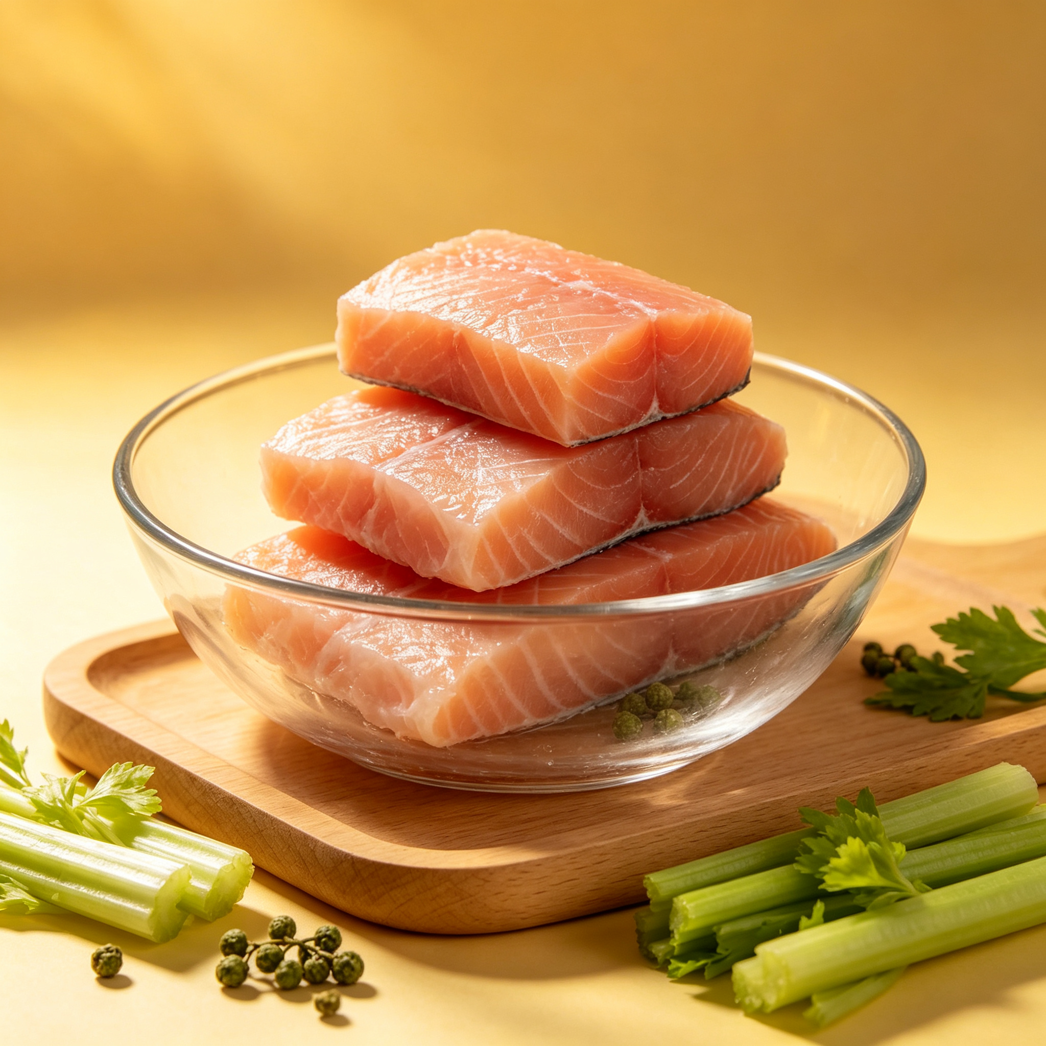 Thick Cut Atlantic Salmon Fillet, Premium Fresh Seafood